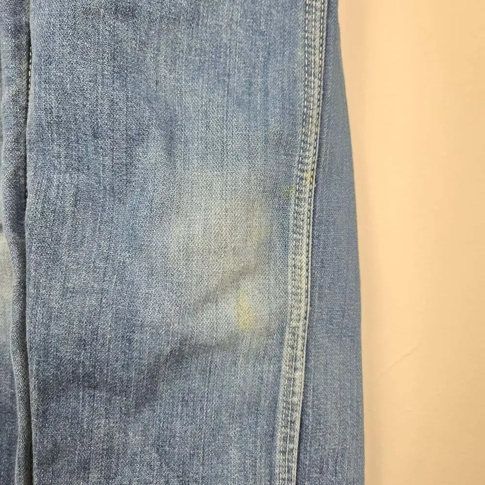 Vintage Carhartt Kids Denim Overalls 5-7Y Blue Workwear Made Canada